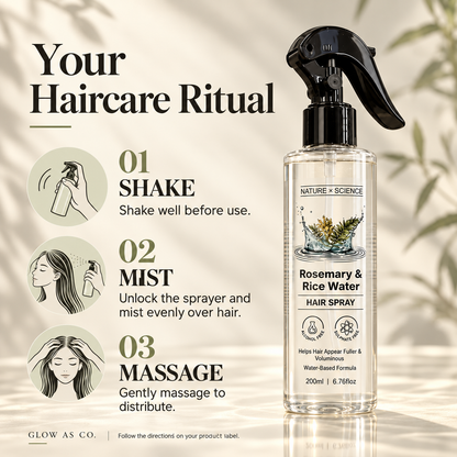 Rosemary & Rice Water Hair Mist